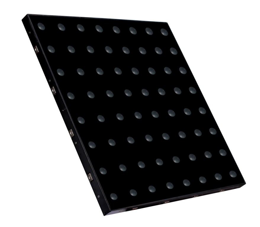 LED Dance Floor:2x2ft size, 8x8 pixels, Wireless Magnet connect